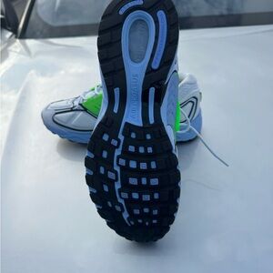 Nike Kids Sneakers - White, Black, and Green